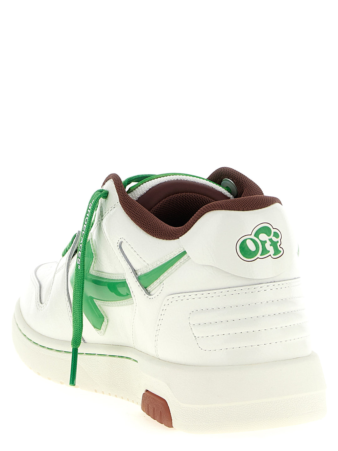 Off-White Out Of Office Bubble Arrow Sneakers - Verde | b3ba5bfea6940c4ebe0959ec0089932a5ed18e08