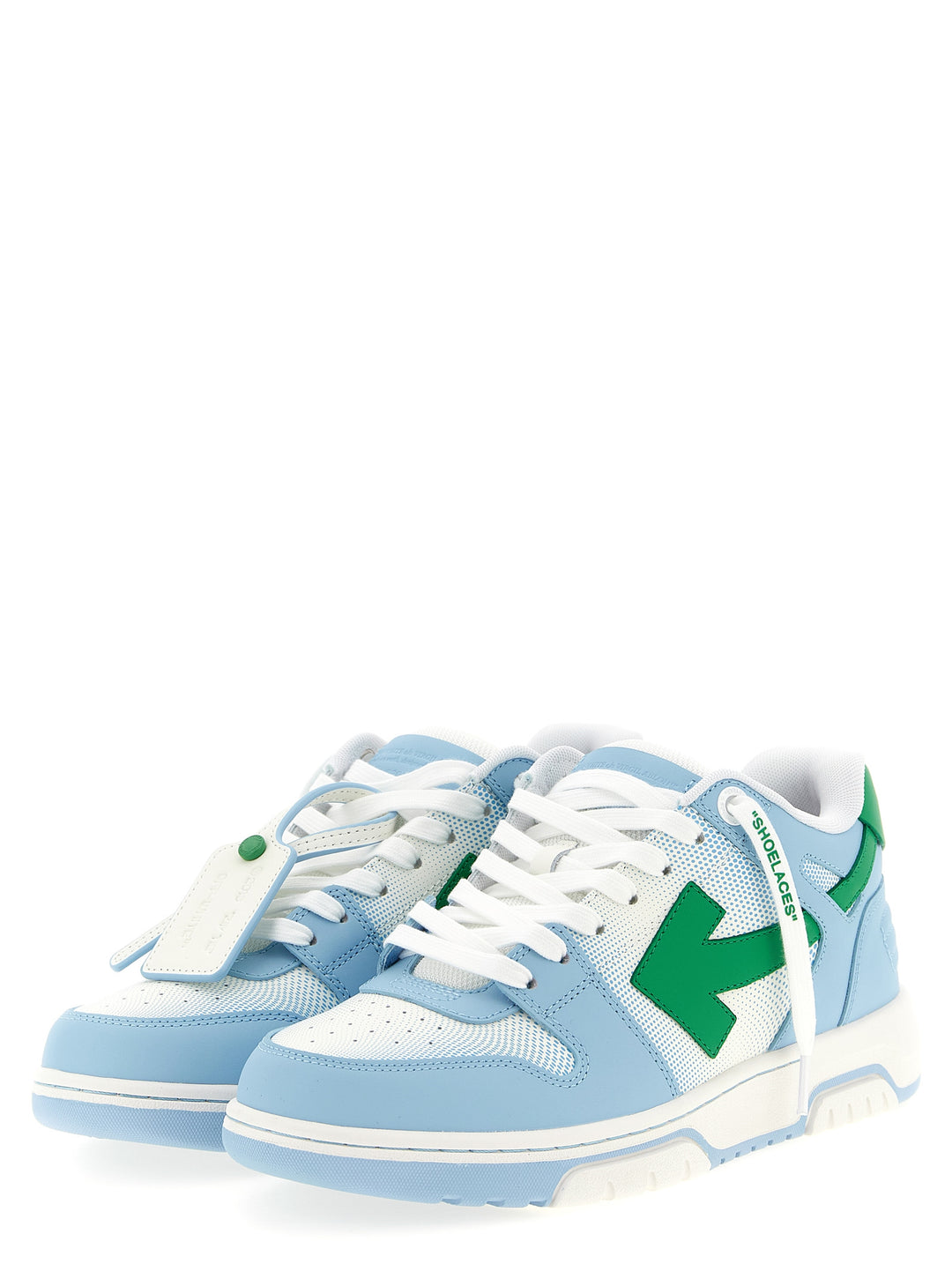 Off-White Out Of Office Sneakers - Celeste | 092d74be68a92ed45844d0b1de3b9e7b8316826e