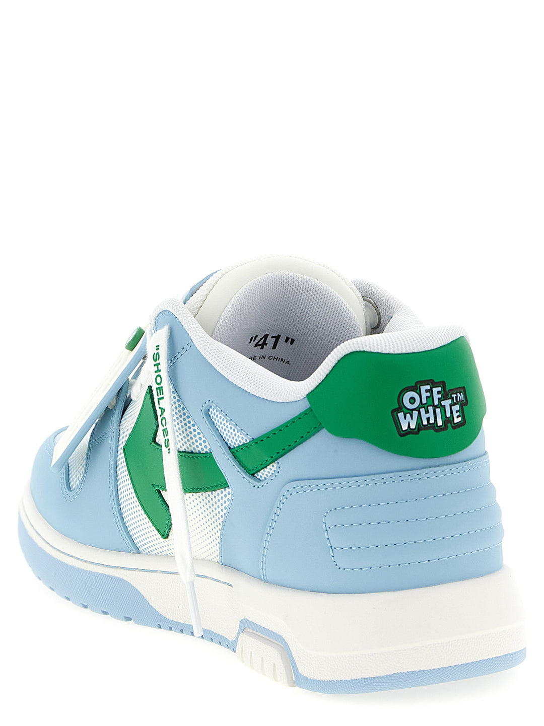 Off-White Out Of Office Sneakers - Celeste | 653fa38ea87a96e6c18a19a7f80e5cdc200da6e4