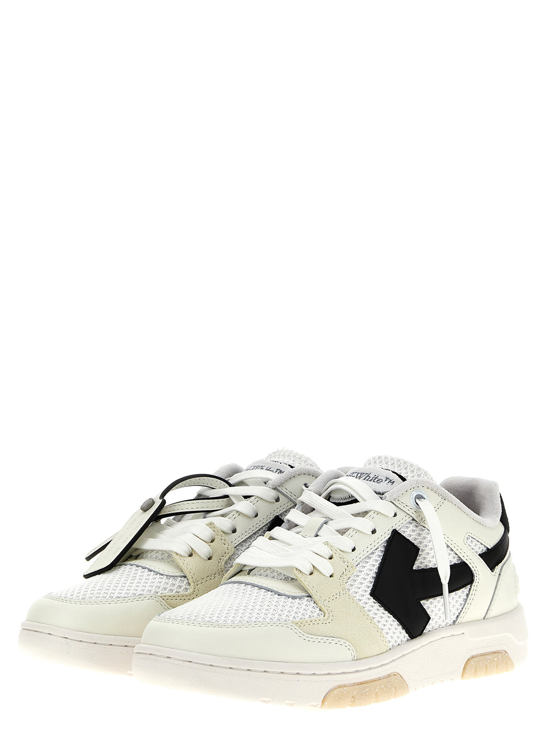 Off-White Slim Out Of Office Sneakers - Bianco/Nero | a1a26c7ddcc3e750744dab024506dc18254e600f