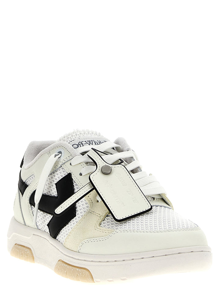 Off-White Slim Out Of Office Sneakers - Bianco/Nero | c9cc117e0d08e92ad5efca9e3f2a18f68b5f3184