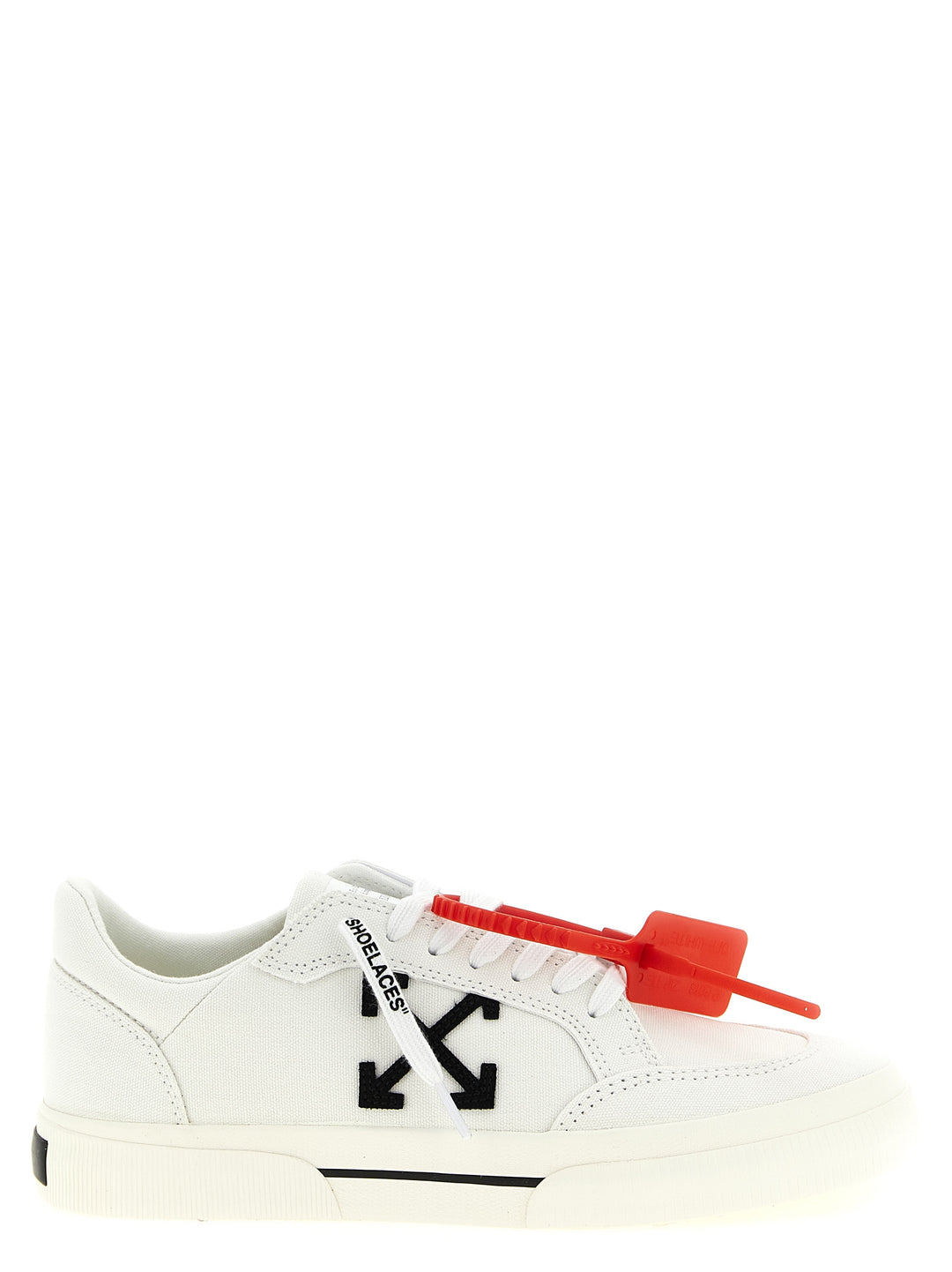 Off-White Vulcanized Sneakers - Bianco/Nero | 4c7fa290e22ff7d115a19cb3deb40e46ea6941d2