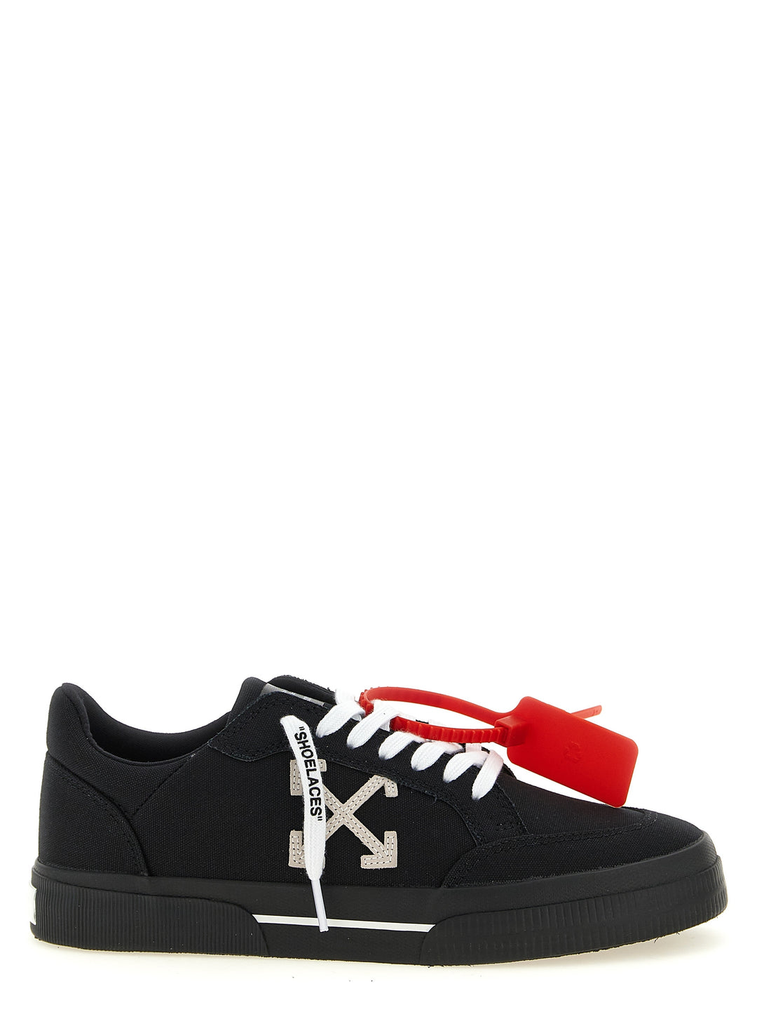 Off-White Vulcanized Sneakers - Bianco/Nero | 878d8b8408d05a5e2774dbd5e26aea6312e28114