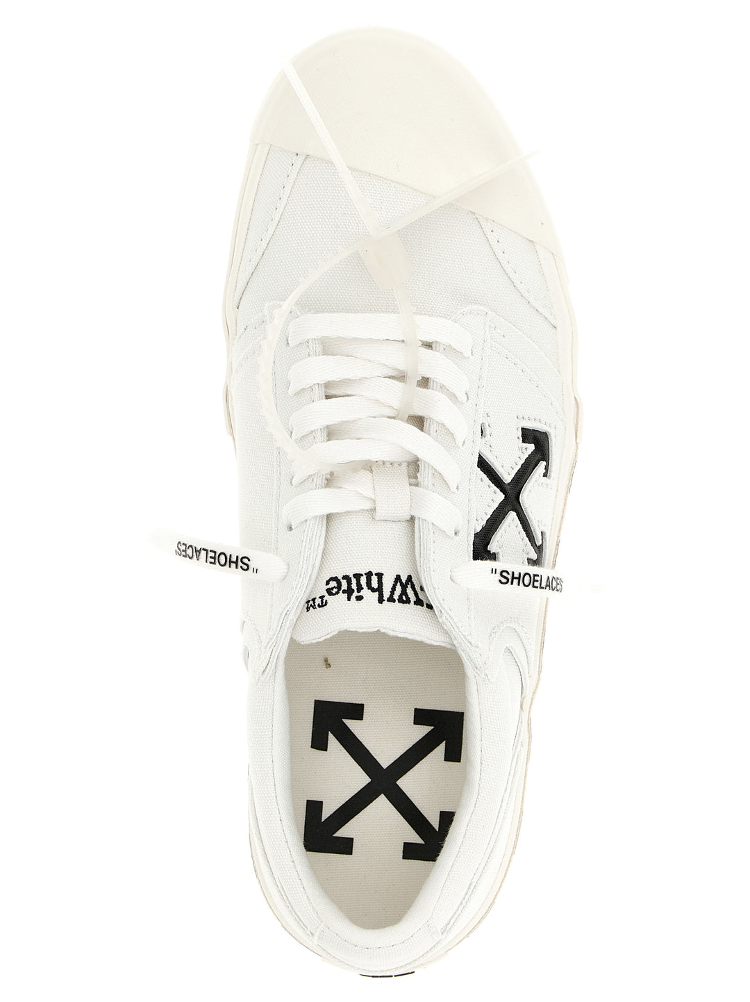 Off-White Vulc Undercut Sneakers - Bianco/Nero | 34b9a7424442dc000d0b0141b22a9db7b34bcfff