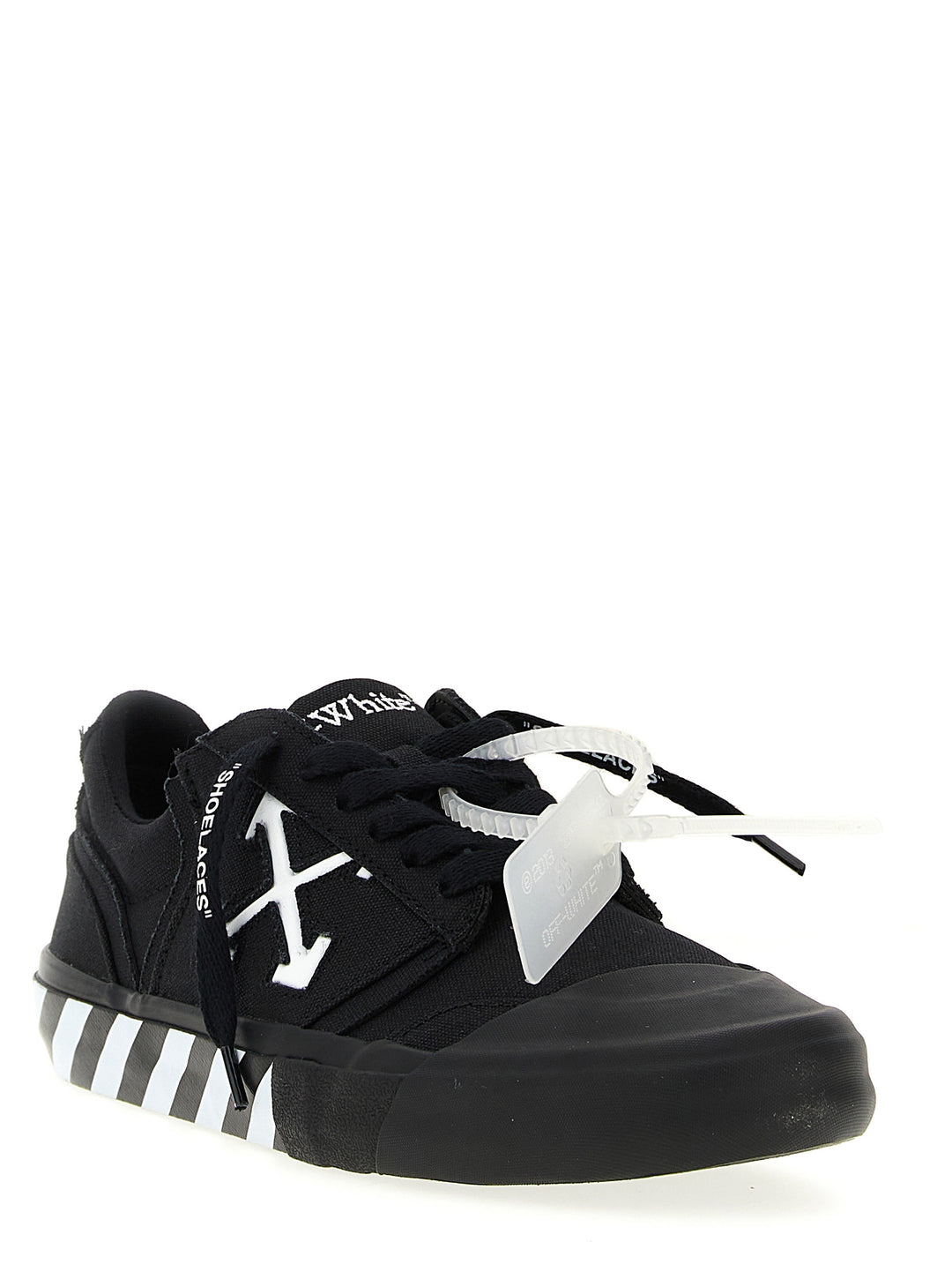 Off-White Vulc Undercut Sneakers - Bianco/Nero | eb8536a86b29e1109f0bc8d9ccc4e8b0b2e9ad61