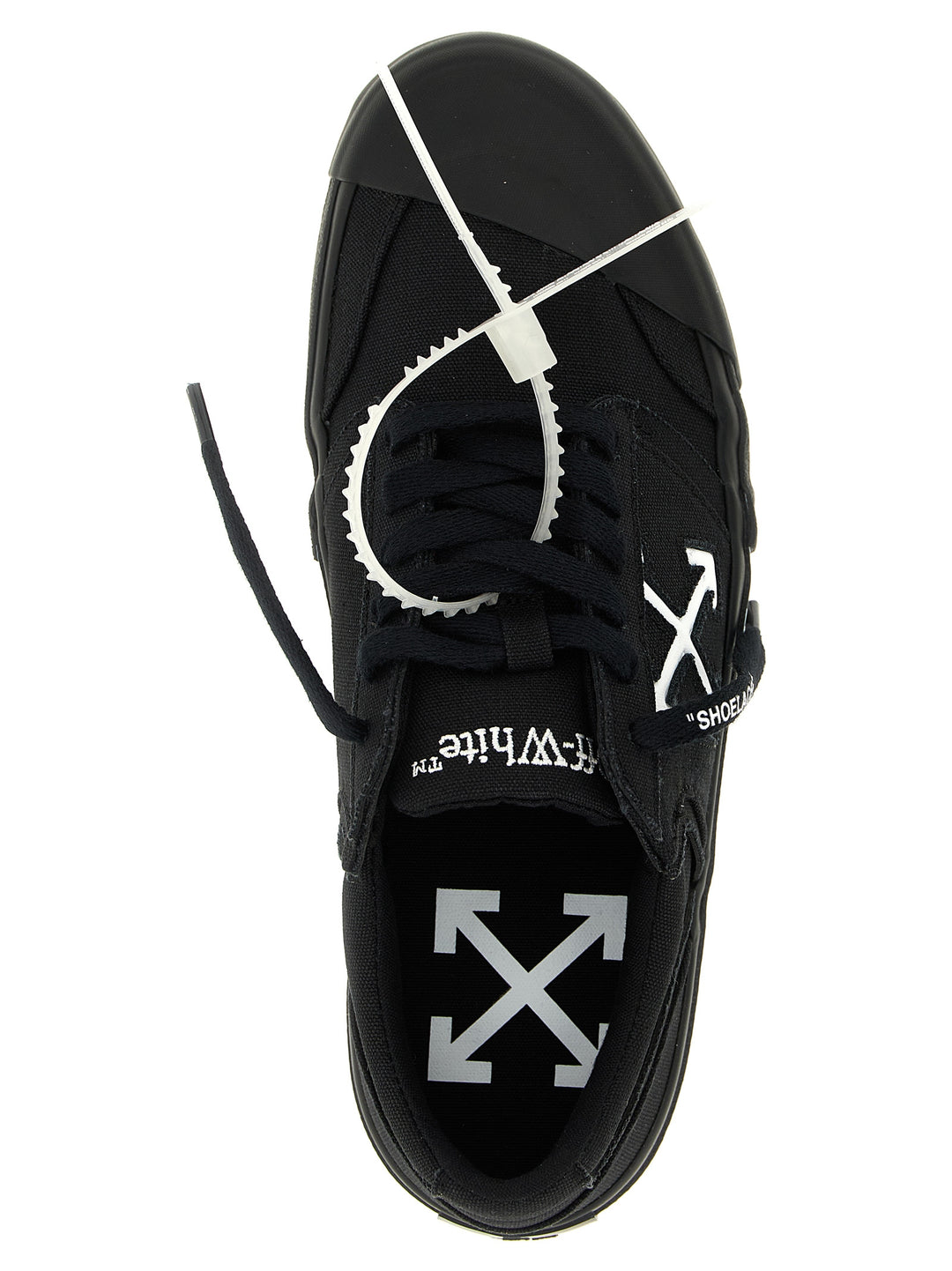 Off-White Vulc Undercut Sneakers - Bianco/Nero | 985eccba720fbf932f2107a60dbce0ac5c5184b5