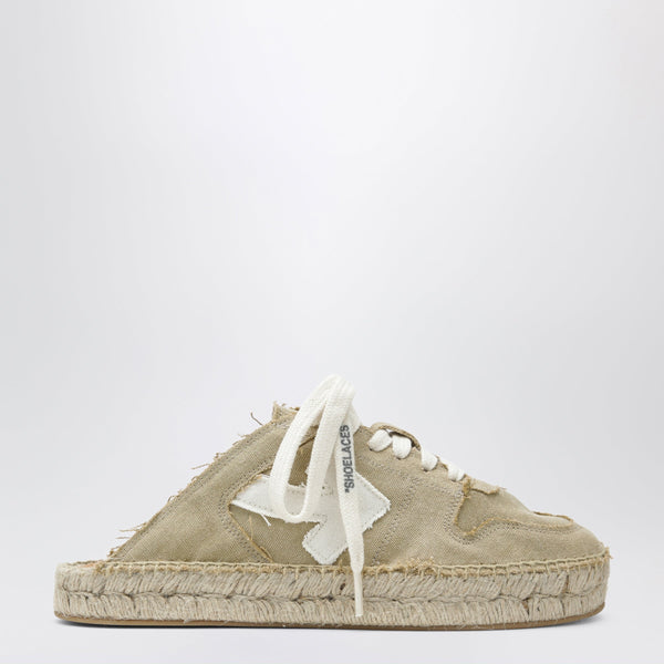 Beige/White Arrow Espadrilles