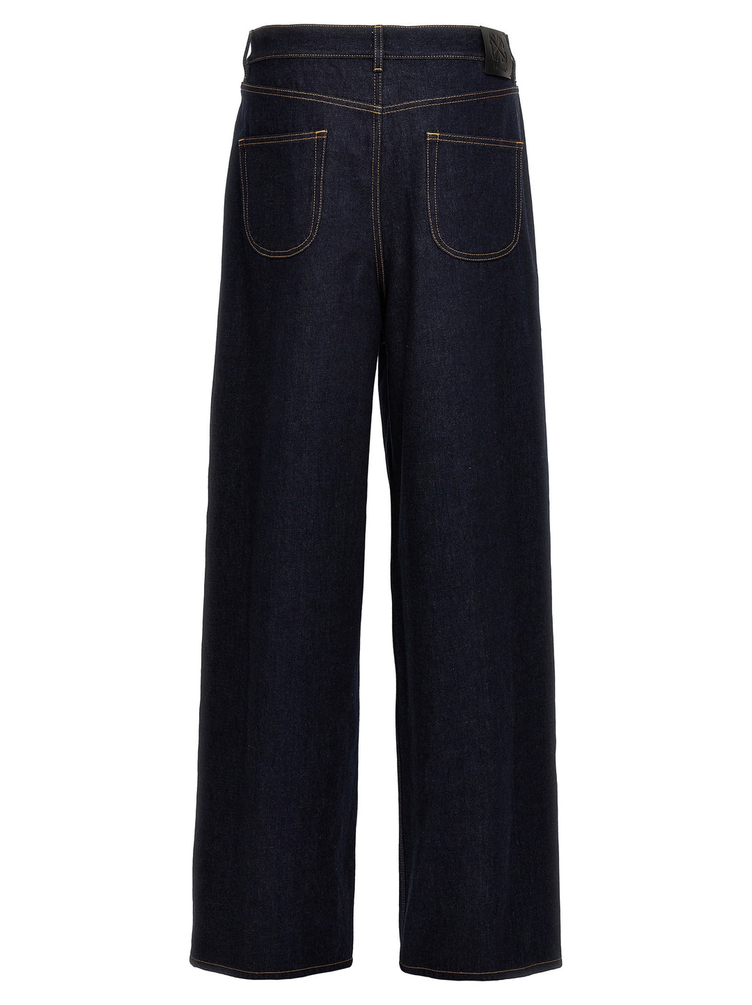 Baggy Tapered Jeans Blu