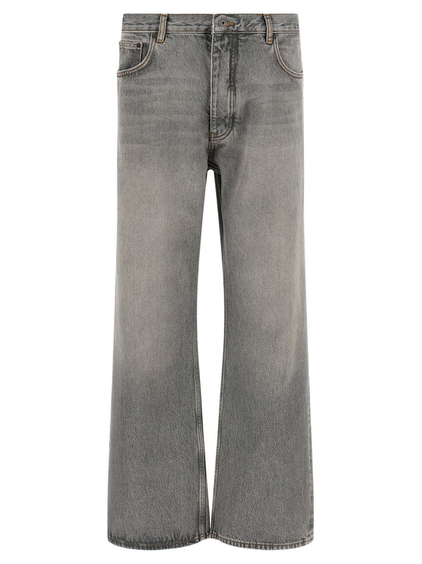 Half Arrow Diag Slim Jeans Grigio