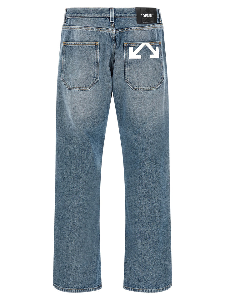 Off-White Half Arrow Jeans - Celeste | d108b53f3f7bc6765a8314623c9a9f9f33653dd1