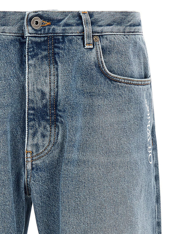 Off-White Half Arrow Jeans - Celeste | 809527861c5055ba37e822575d889e99c2317c79