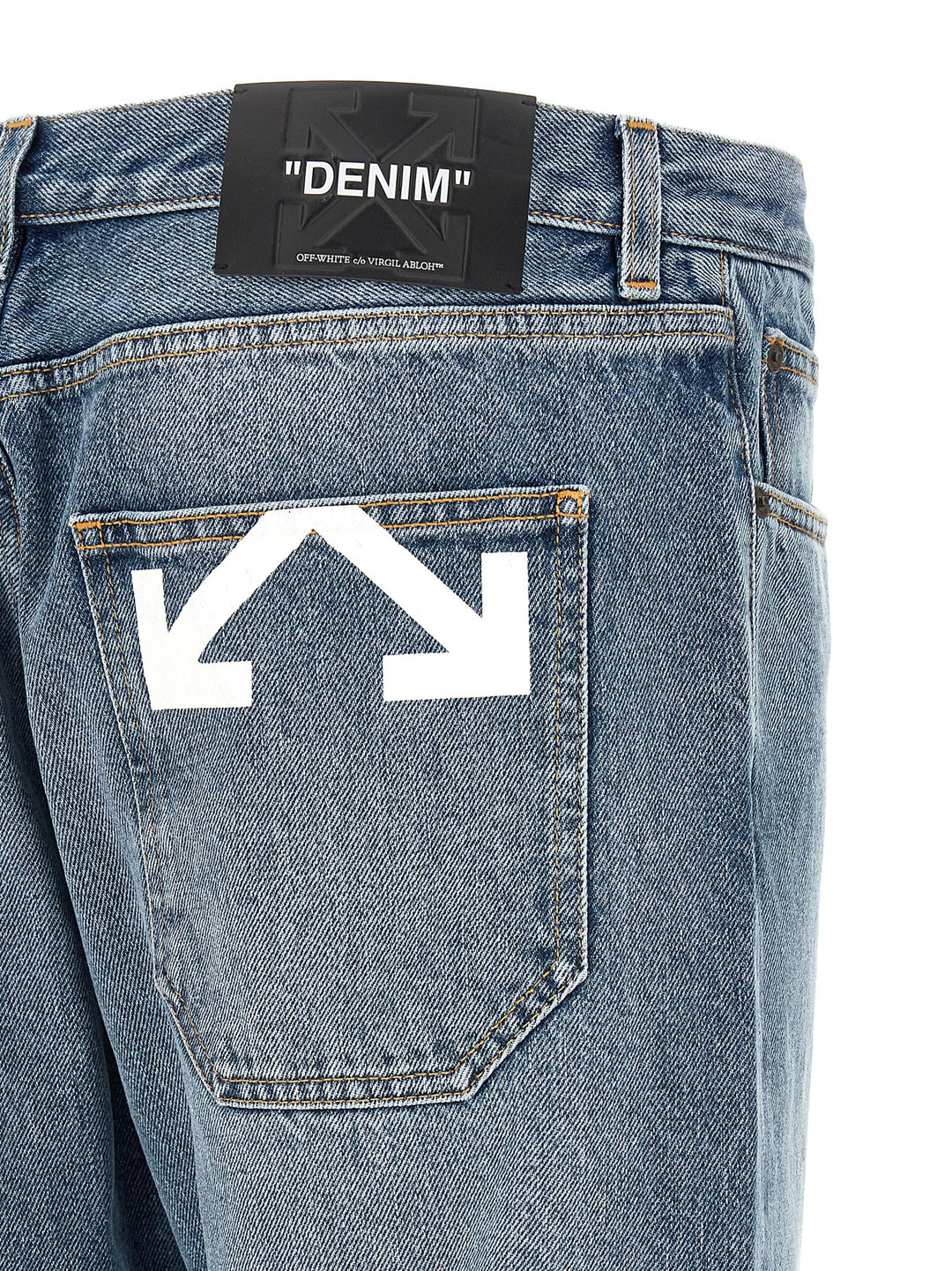 Off-White Half Arrow Jeans - Celeste | 0a0c9b90fe900c22213763f06944b5a2d702c3cd