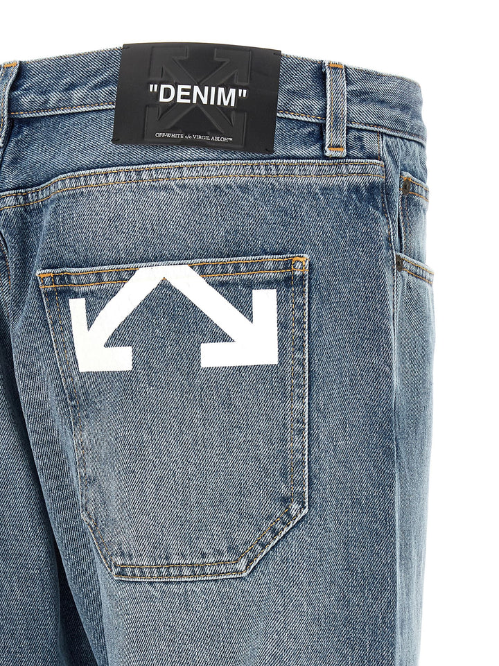 Off-White Half Arrow Jeans - Celeste | 0a0c9b90fe900c22213763f06944b5a2d702c3cd