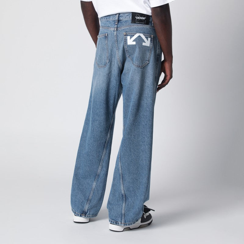 Off-White™ Pantaloni - Celeste | 0f6d5ecaed076b29fe7e2bae8a3bce4d44a82a27