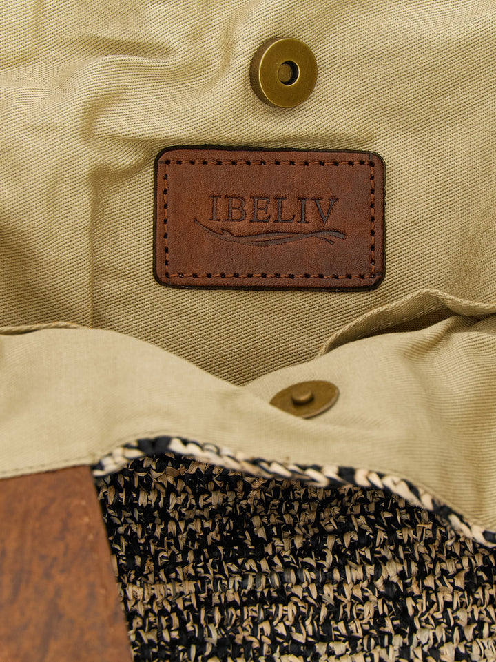 Ibeliv Onja Borse a Mano - Bianco/Nero | e4285e715ece2f3f684de3a7e3d1cb066444722f