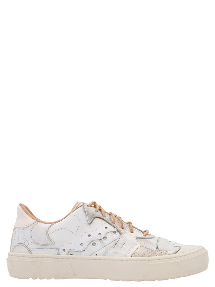 Patchwork Sneakers Bianco