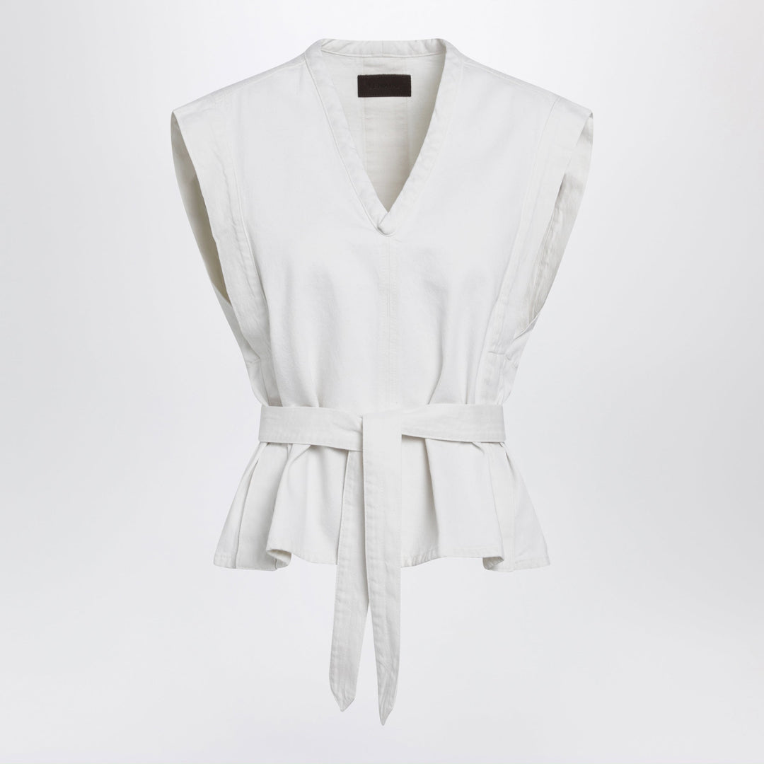 Lemaire Shirts & Tops - Bianco | abdb6fb86d5dfaccd9ebcc5e07c48fa1d13d1062