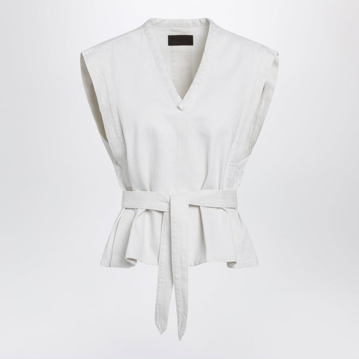 Lemaire Shirts & Tops - Bianco | abdb6fb86d5dfaccd9ebcc5e07c48fa1d13d1062
