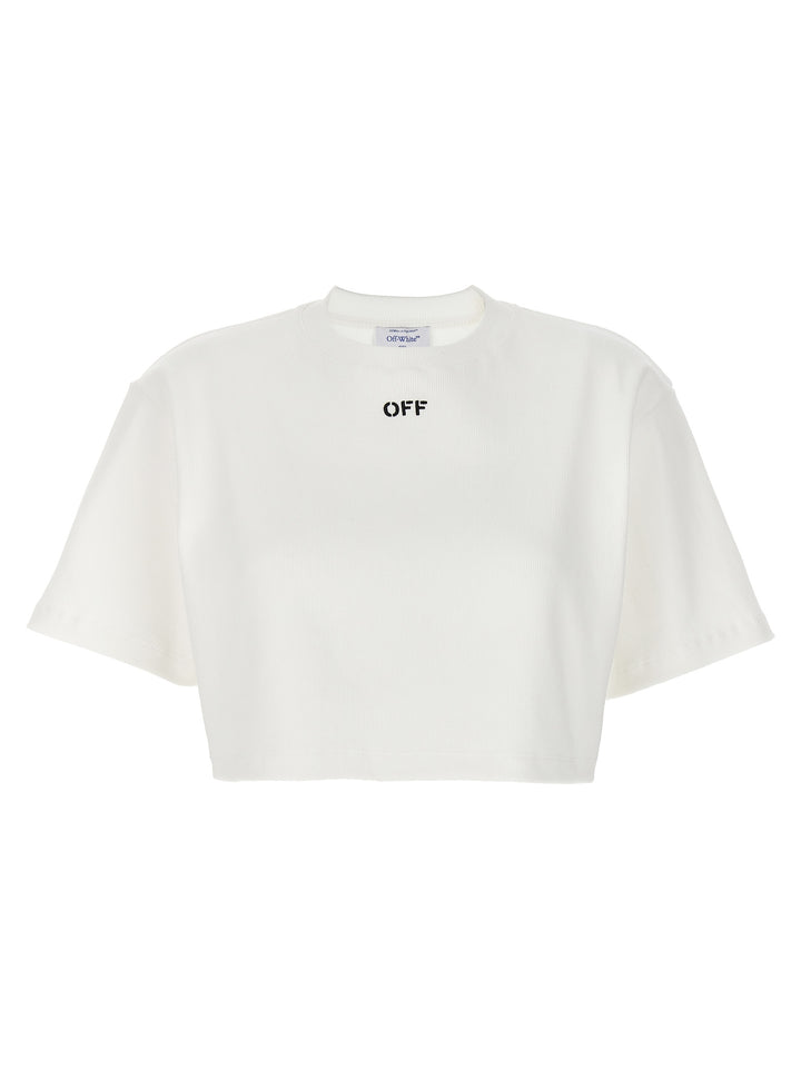 Off-White Off Stamp T shirt - Bianco | 596068c1ce77f88c91f5c93e618230c06baae6c5