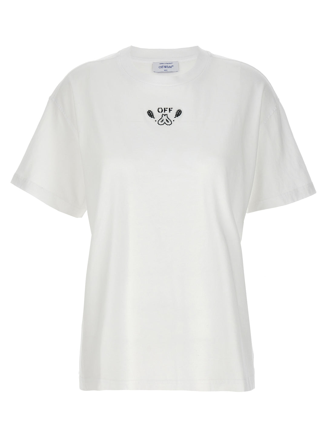Embr Bandana Arrow T Shirt Bianco/Nero