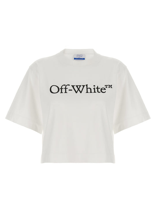 Big Logo T Shirt Bianco