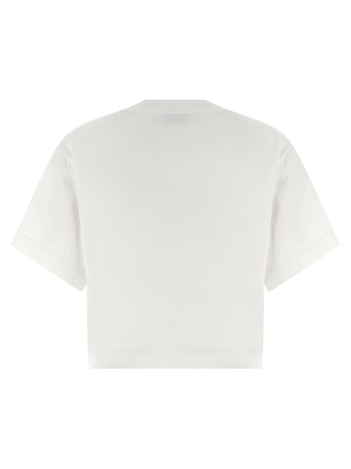 Off-White Bookish Glowing Flower T shirt - Bianco | be4ae7cb614a78a0fa4964a85aaa8a0867f38748