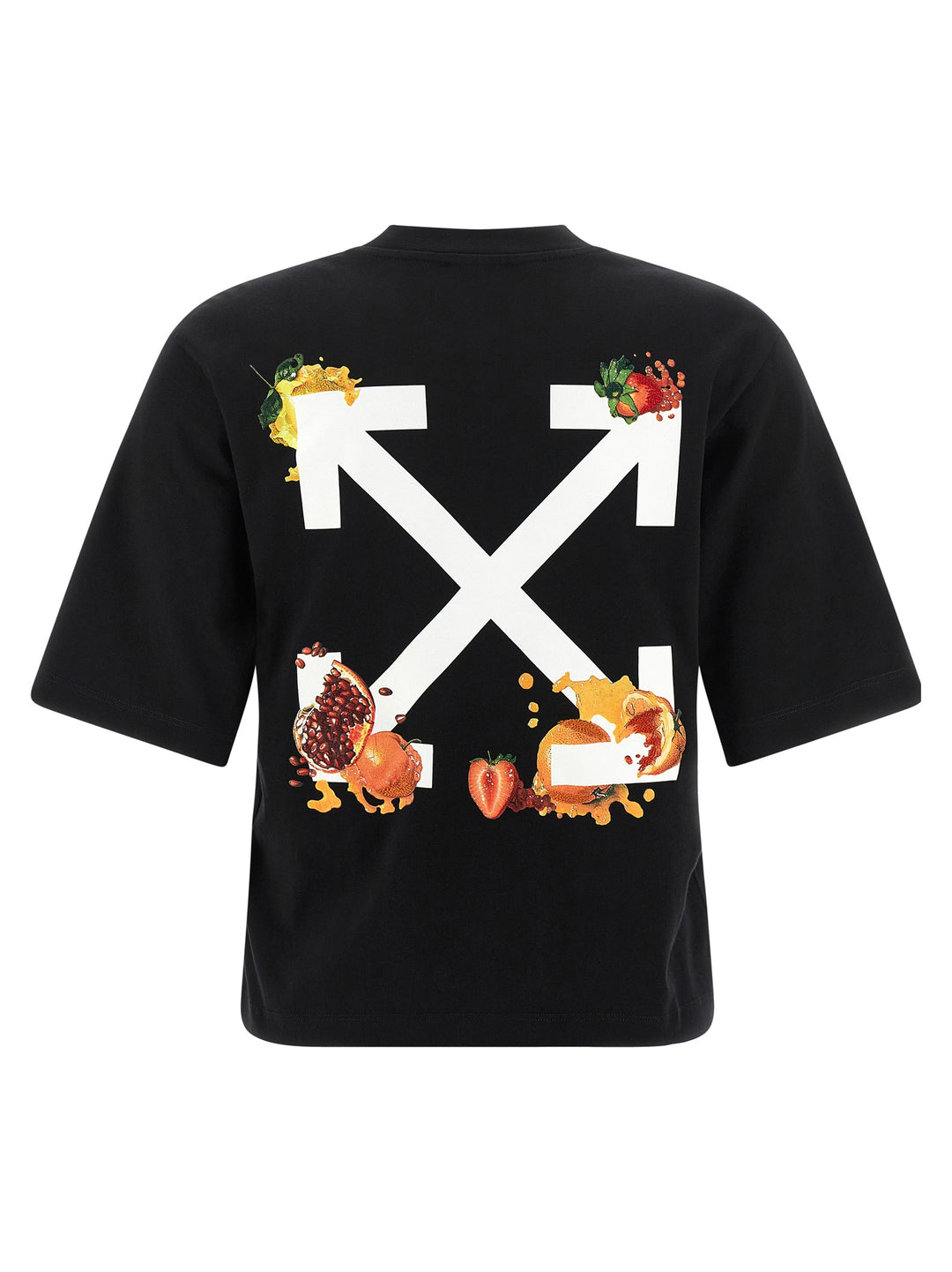 Off-White Emb Fruits Arrow T shirt - Nero | 871bb112299b5a43a821d9a54da834d73e10eb1b