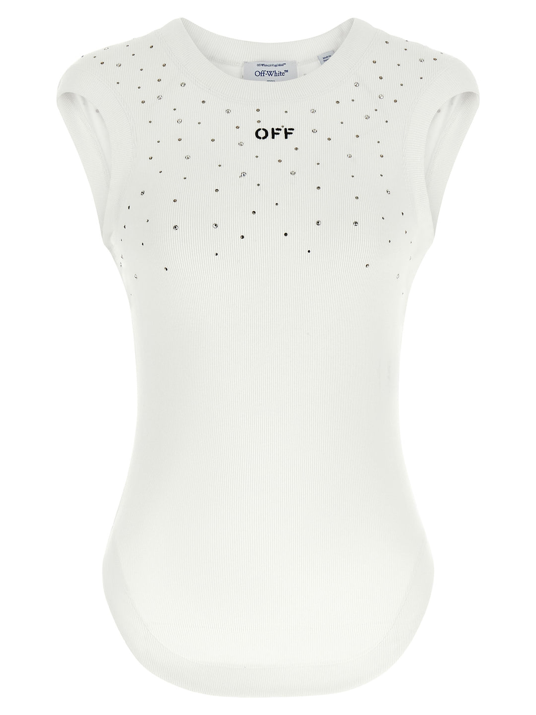Off-White Top Swarowski Top - Bianco | 1a8a7735161db943d8e5ada8f314be5d82873b0e