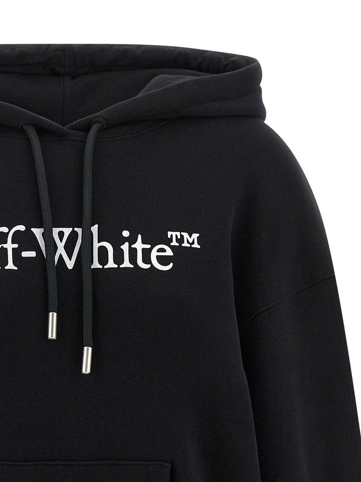 Off-White Big Logo Bookkish Felpe - Bianco/Nero | db59ce5c3a54e0bdbcaa0d7835acafc291fb13fc