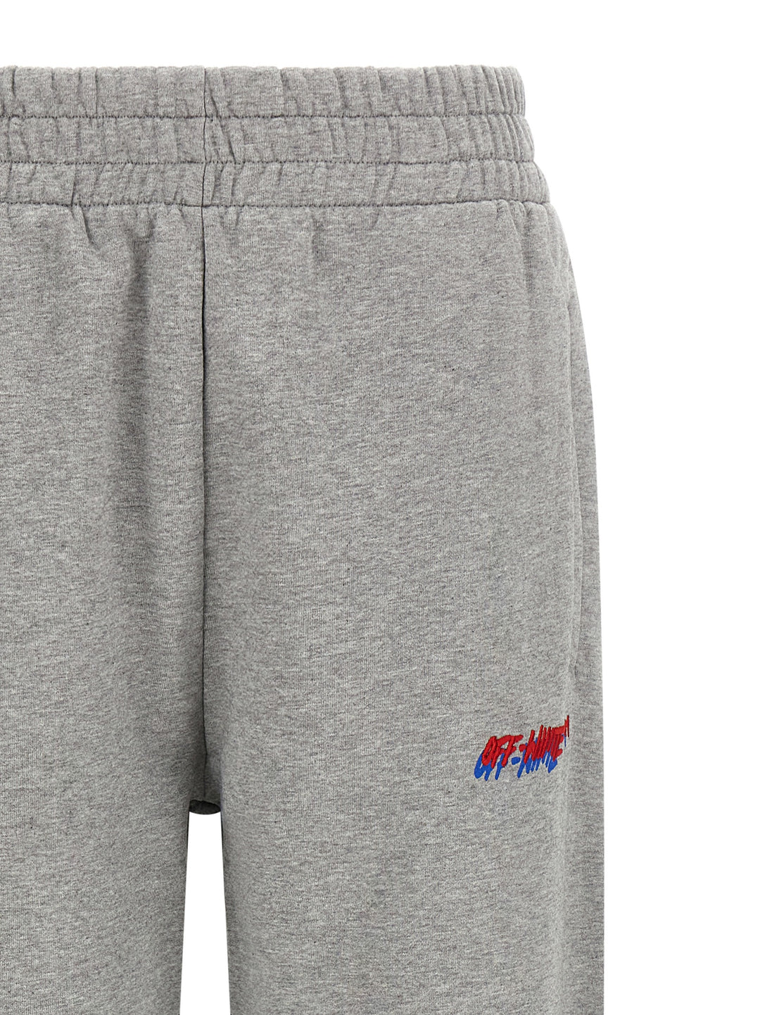 Off-White Logo Embroidery Joggers Pantaloni - Grigio | d2726e0e53f9a27c84c8b3cd6aa9998e5807d219