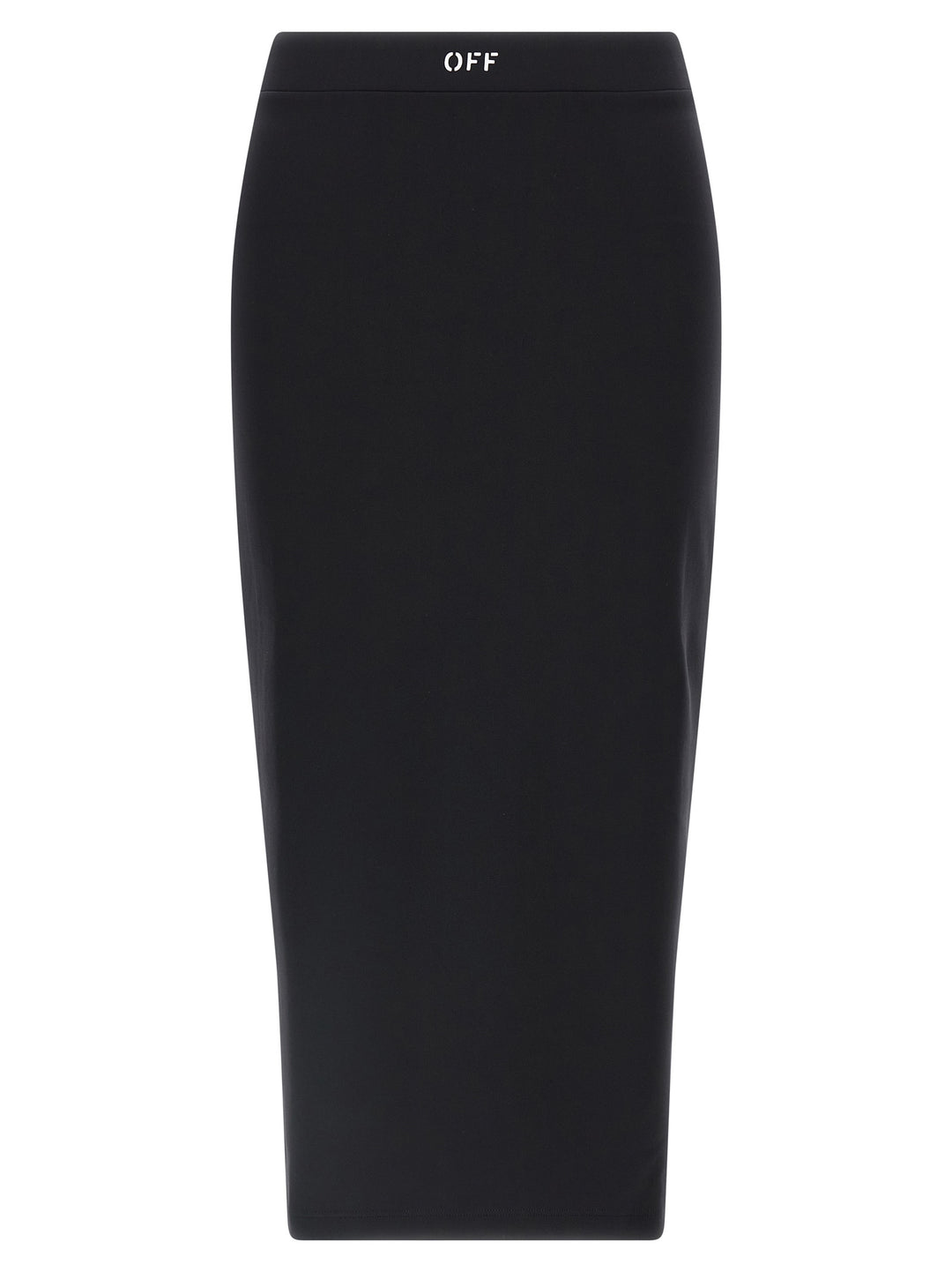 Off-White Logo Skirt Gonne - Nero | 400fdbb6be661715cf002d6b3fd716a50e435e77