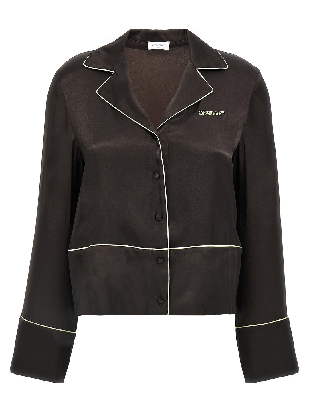 Off-White Pajama Shirt Camicie - Nero | 82c9ff7f30e4d0f56dc00438008ef52b05bf77ae