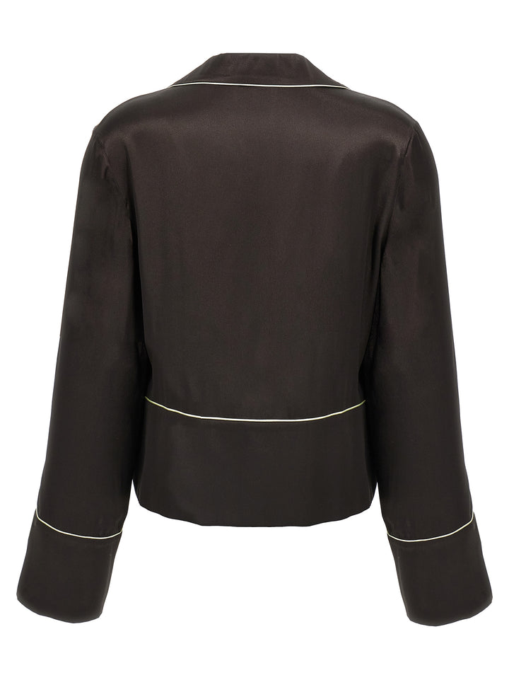 Off-White Pajama Shirt Camicie - Nero | 7f947940b2224b4b551ab54795eb835386f8bbc5