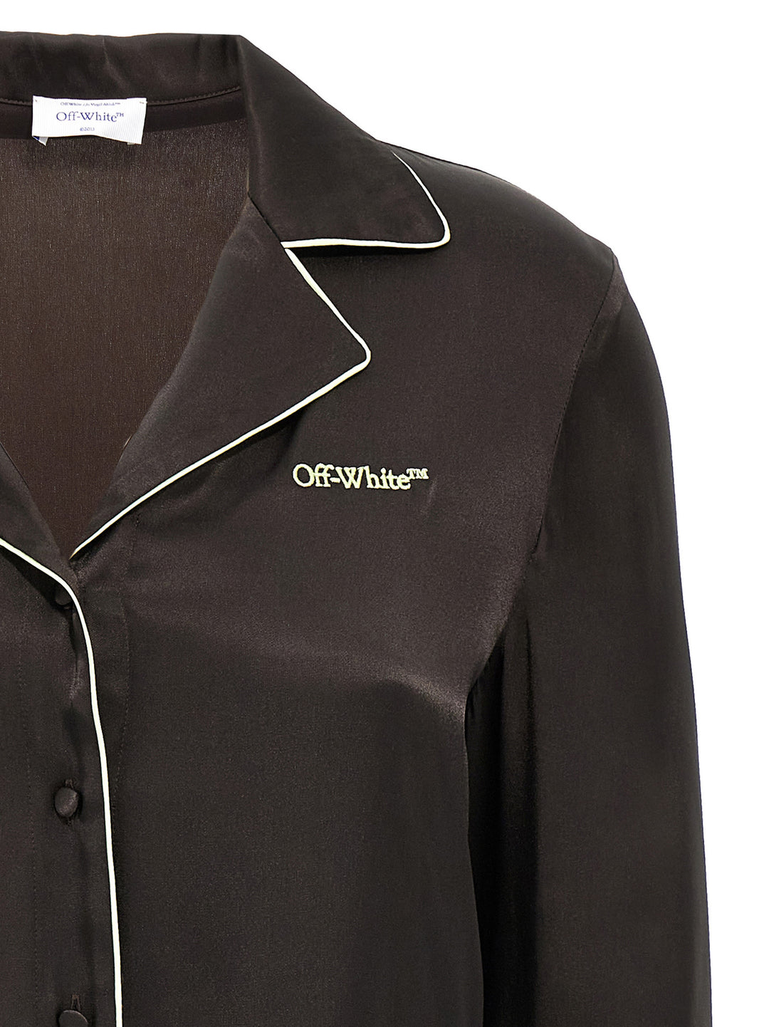 Off-White Pajama Shirt Camicie - Nero | 6adc326324bf321363f0b7ad71a543a3475146b1