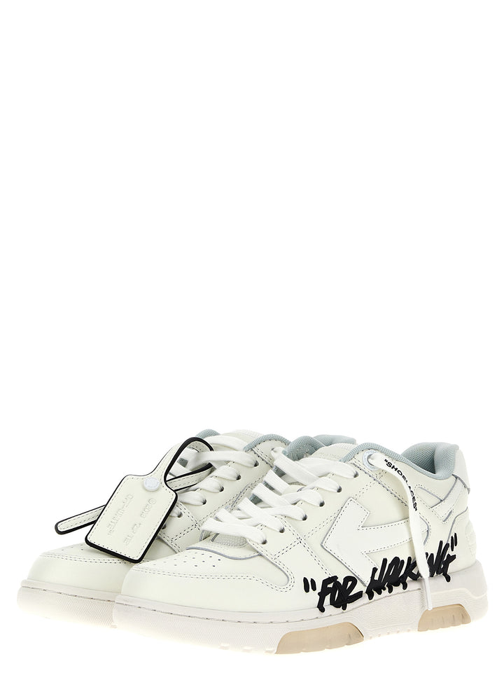 Off-White Out Of Office Sneakers - Bianco/Nero | 69980eb1c7f511e14d9d20bfce835068079fb6dc