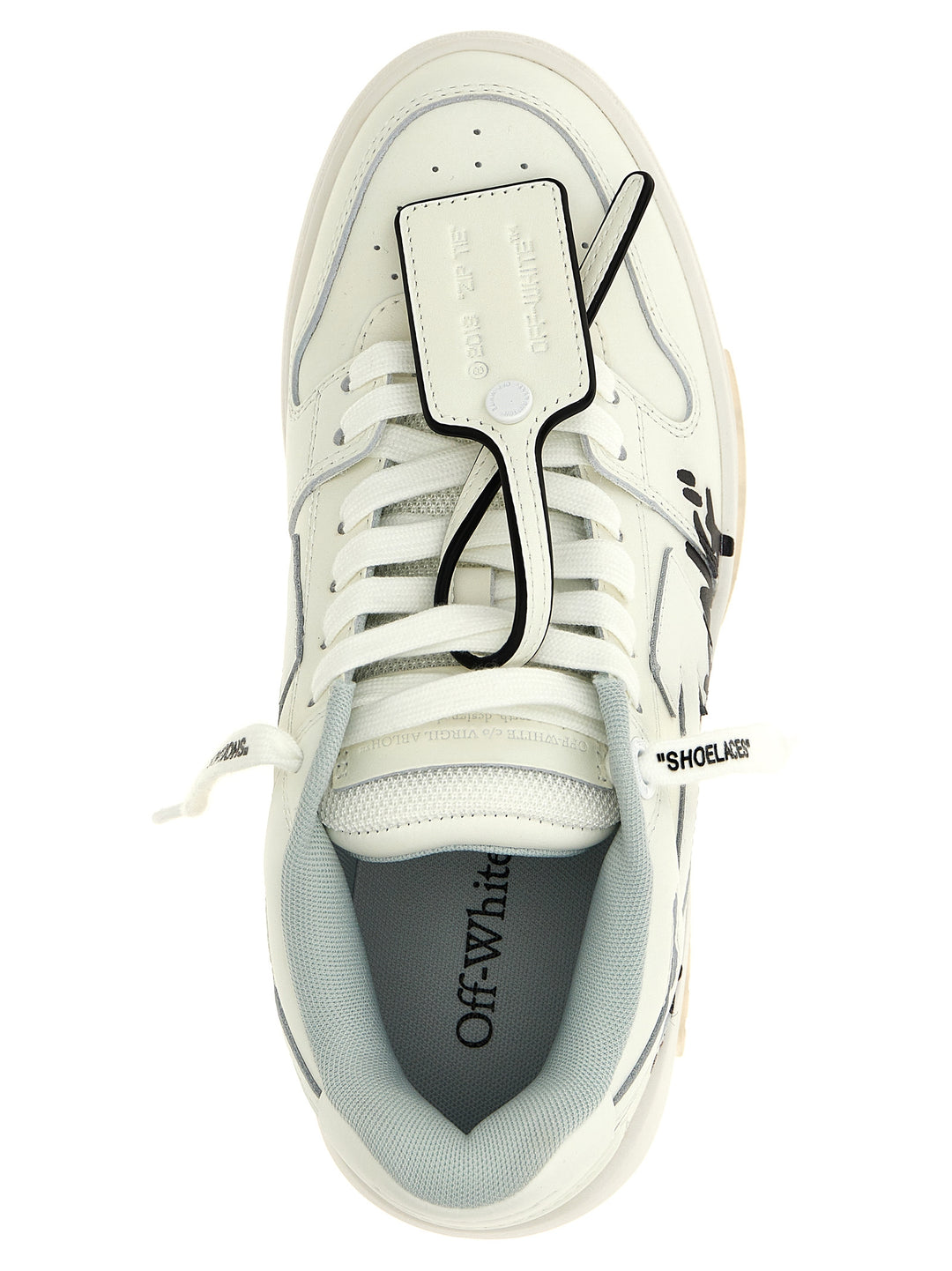 Off-White Out Of Office Sneakers - Bianco/Nero | 021fab1b2bdd24d23c055587510499354215b8bb