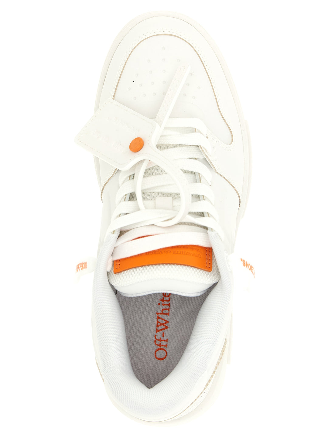 Off-White Out Of Office Molded Sneakers - Arancione | 1d7594513b3365f8efcfbd28c4febdaf839379ac
