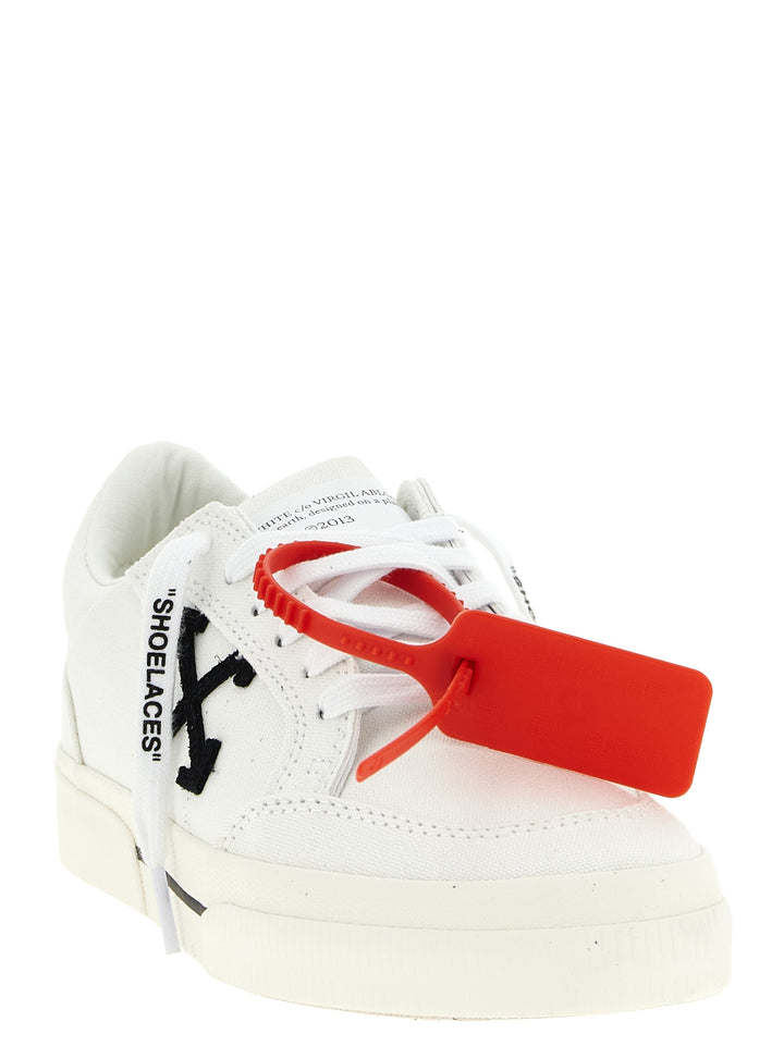 Off-White Vulcanized Sneakers - Bianco/Nero | 864d53533eb5561eba9e8db8935560b68f79b827