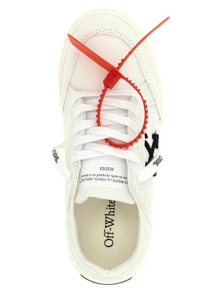 Off-White Vulcanized Sneakers - Bianco/Nero | 7293f1dc6e2a4405f7b2bd3bf6589ce7059edc1e