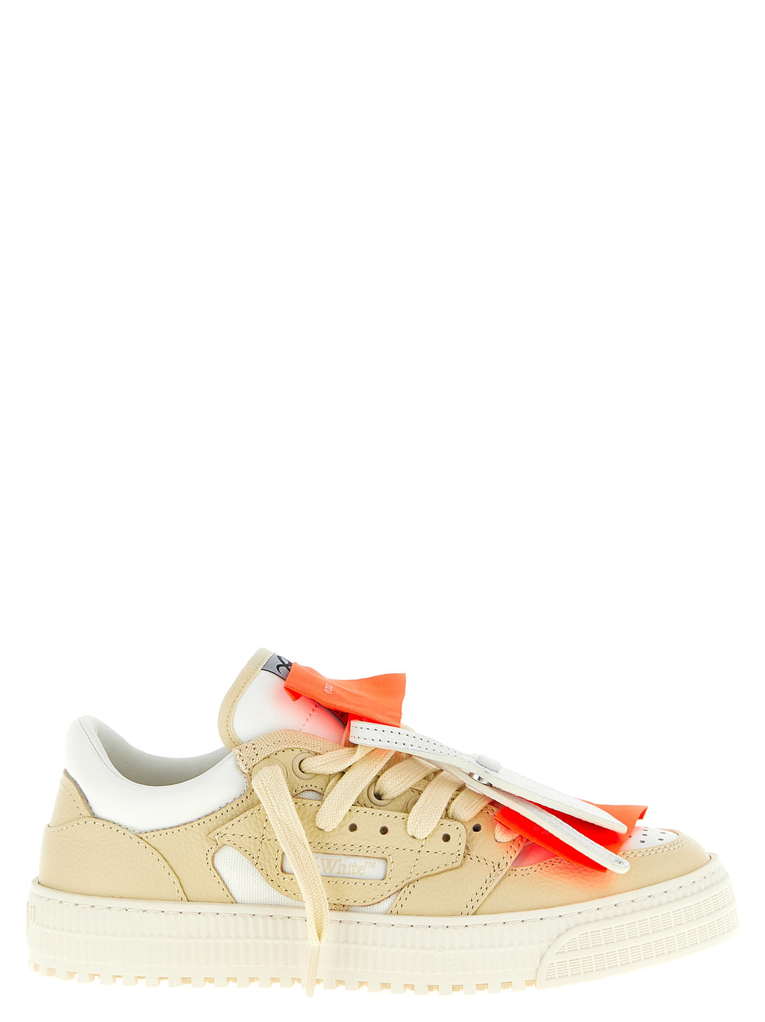 Off-White 3.0 Court Low Top Sneakers - Beige | 4a89d61ab308b4082438816a09712ae3422059d1