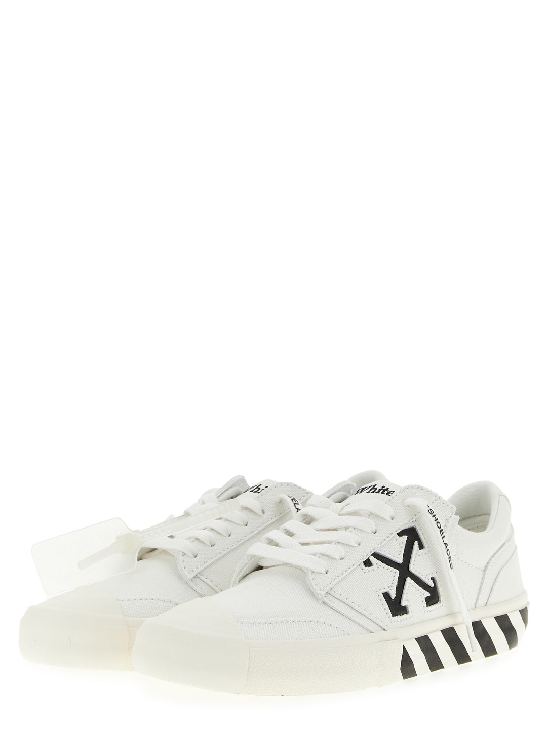 Off-White Vulc Undercut Sneakers - Bianco/Nero | aba3031c045fee67641f4bd1394f8b0444c0ab47