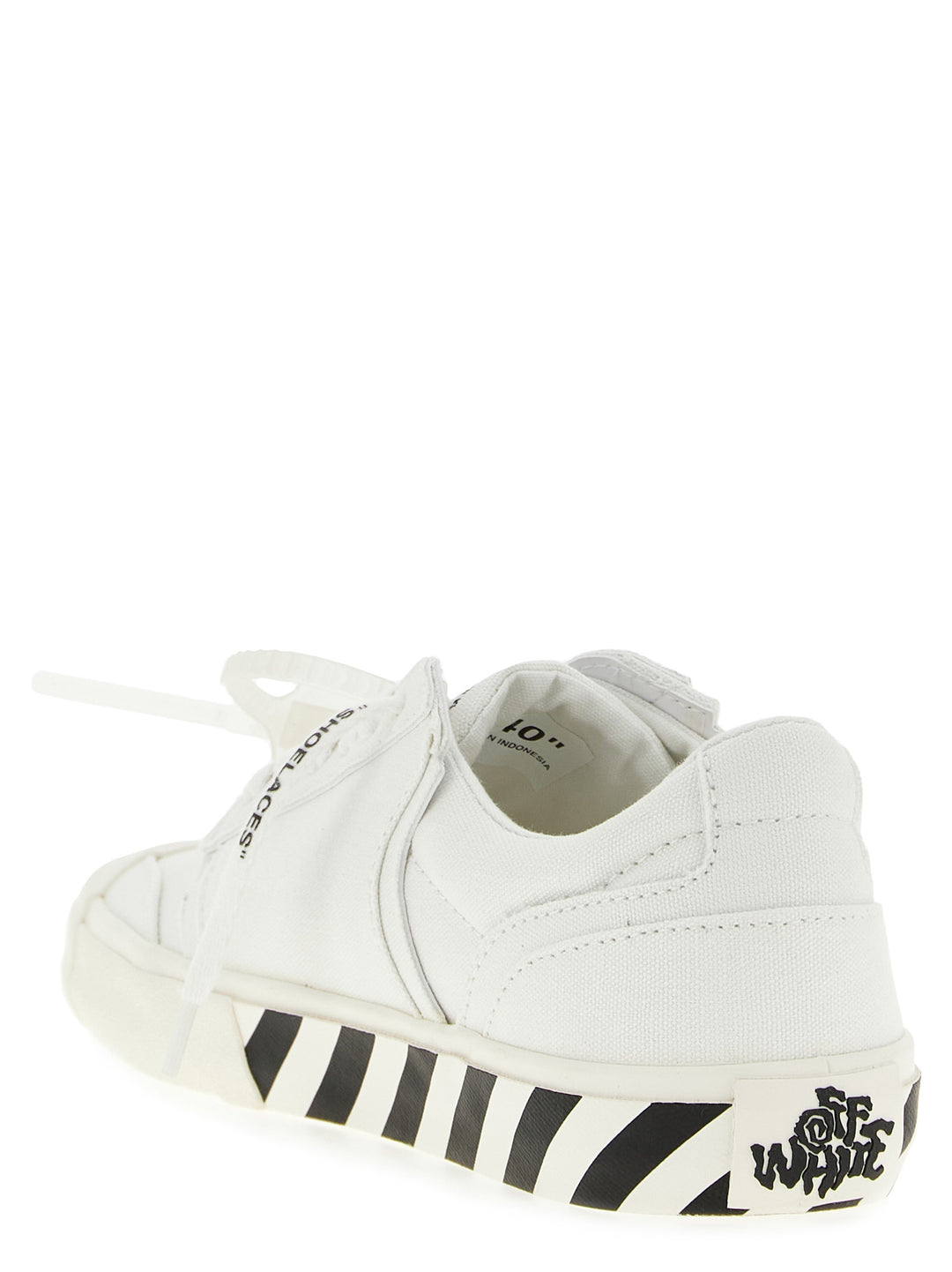 Off-White Vulc Undercut Sneakers - Bianco/Nero | f31037b42cd90d0990bde092687dd3941ff8dc16