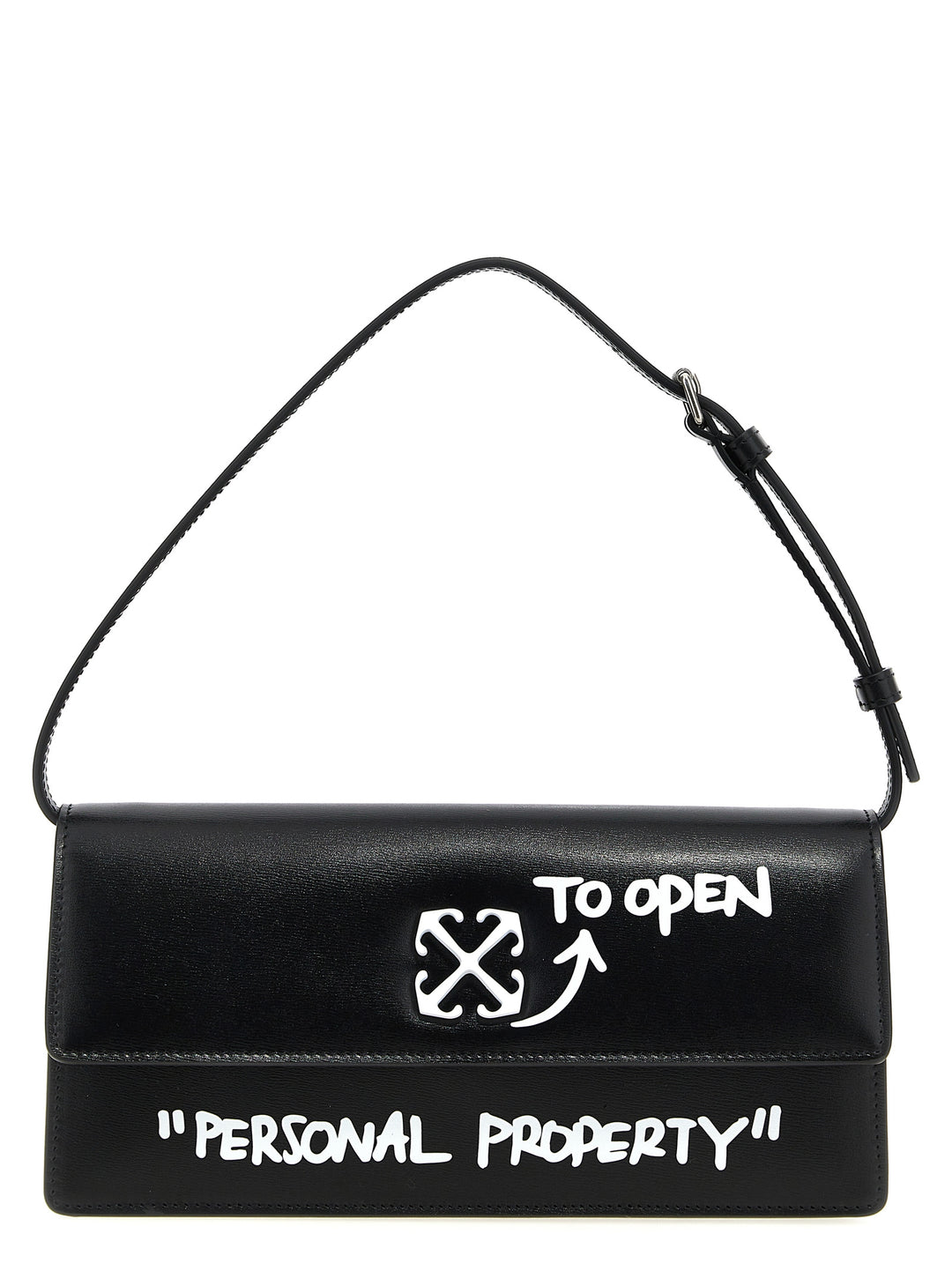 Off-White Jitney 1.0 Borse a Spalla e Tracolla - Bianco/Nero | bfac604facff82304e5c8f14f0650101585bd34f