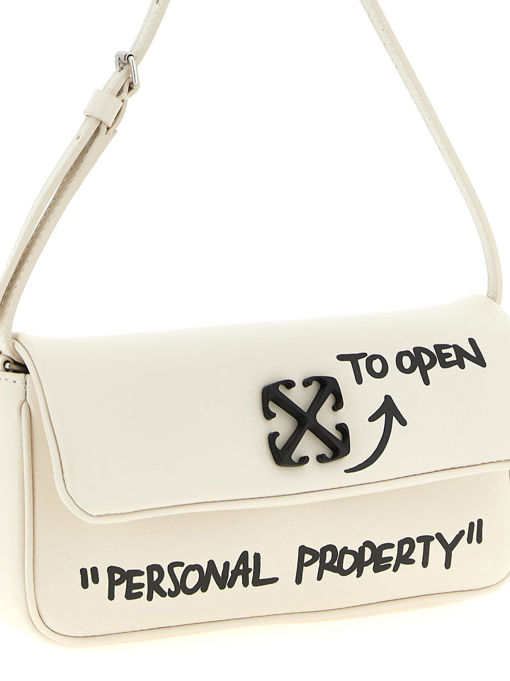 Off-White Jitney 0.7 Borse a Spalla e Tracolla - Bianco/Nero | 8d18241fbee268838ffa1561a2fd6931a0d48c1f