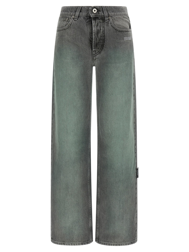 Off-White Spray Susy Jeans - Grigio | 7e2f1c95c7257e11654801e15702bd31c0e8a02e