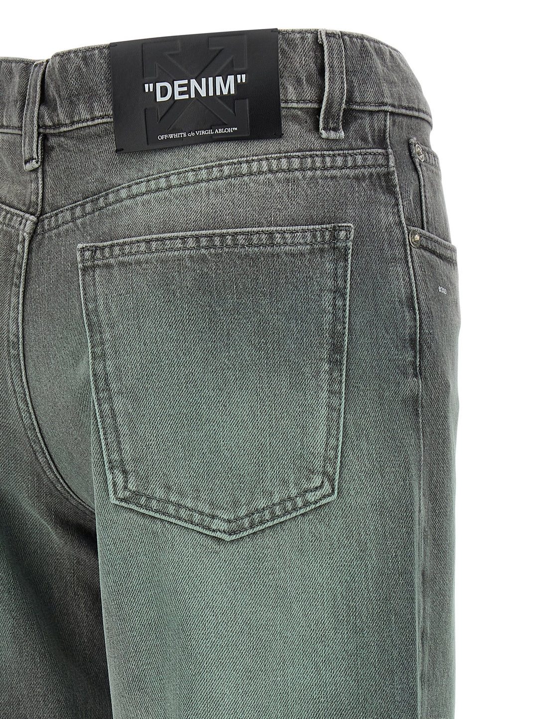 Off-White Spray Susy Jeans - Grigio | e50e0157087dface6f2dcdae792fce74a8c7d4f0
