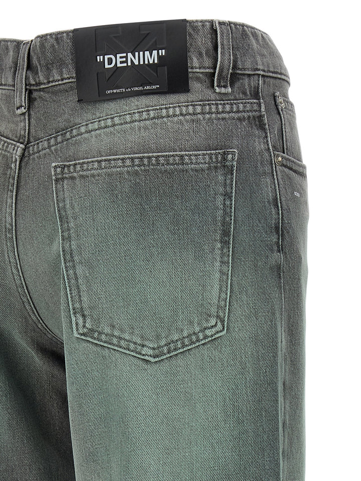 Off-White Spray Susy Jeans - Grigio | e50e0157087dface6f2dcdae792fce74a8c7d4f0