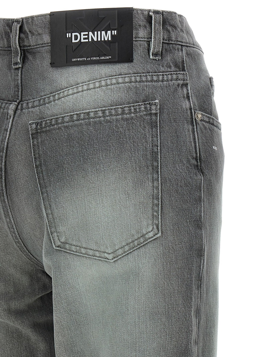 Off-White Spray New Meteor Jeans - Grigio | e04a89426a02d651d788ecaf3b18e19e933bff71