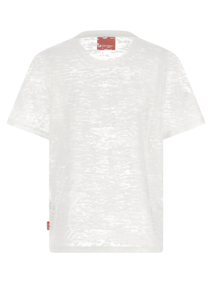 Diesel Pr-T-Nots-Mati-R T shirt - Bianco | a4eafadbe9a83cc0589db48a3be029e49a8d57e8