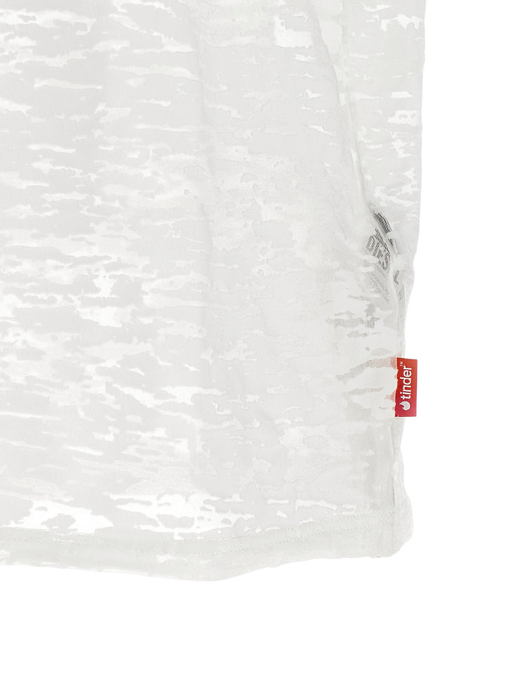 Diesel Pr-T-Nots-Mati-R T shirt - Bianco | a6c1ce945103abfab6d844cced216e2eeb307656